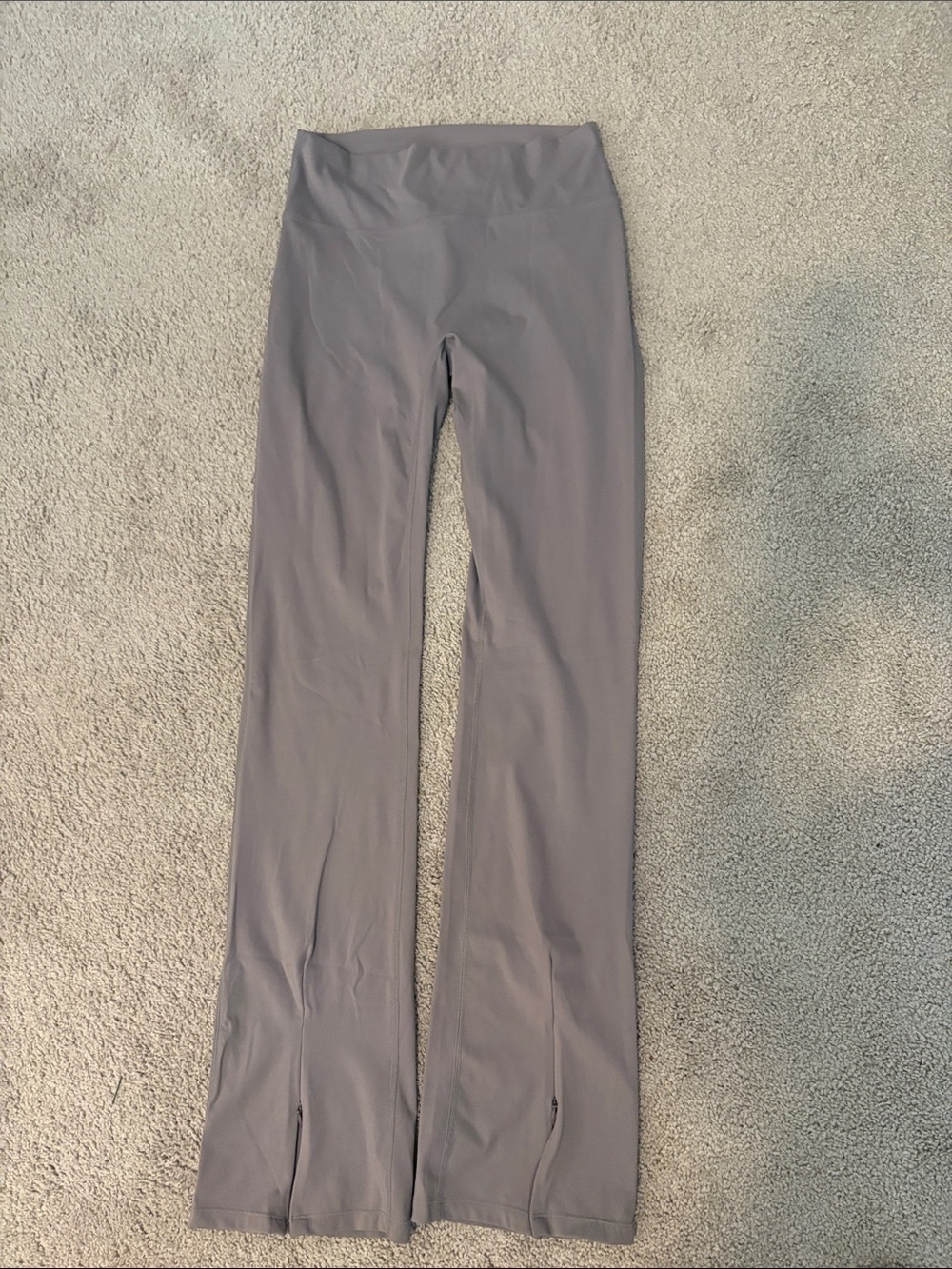 SSYS Stretch Women Yoga Pants in taupe - Comfortable Flare Leg
